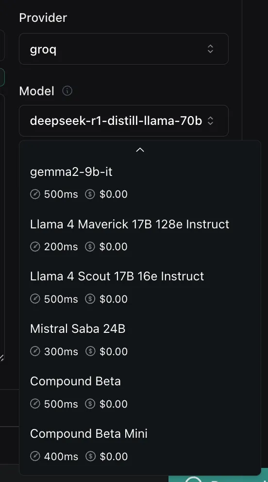 New Groq Models