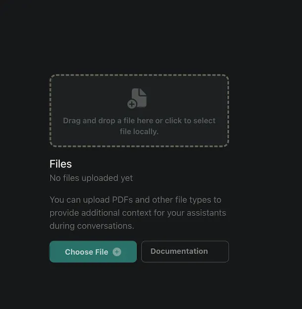 Adding files to your Knowledge Base