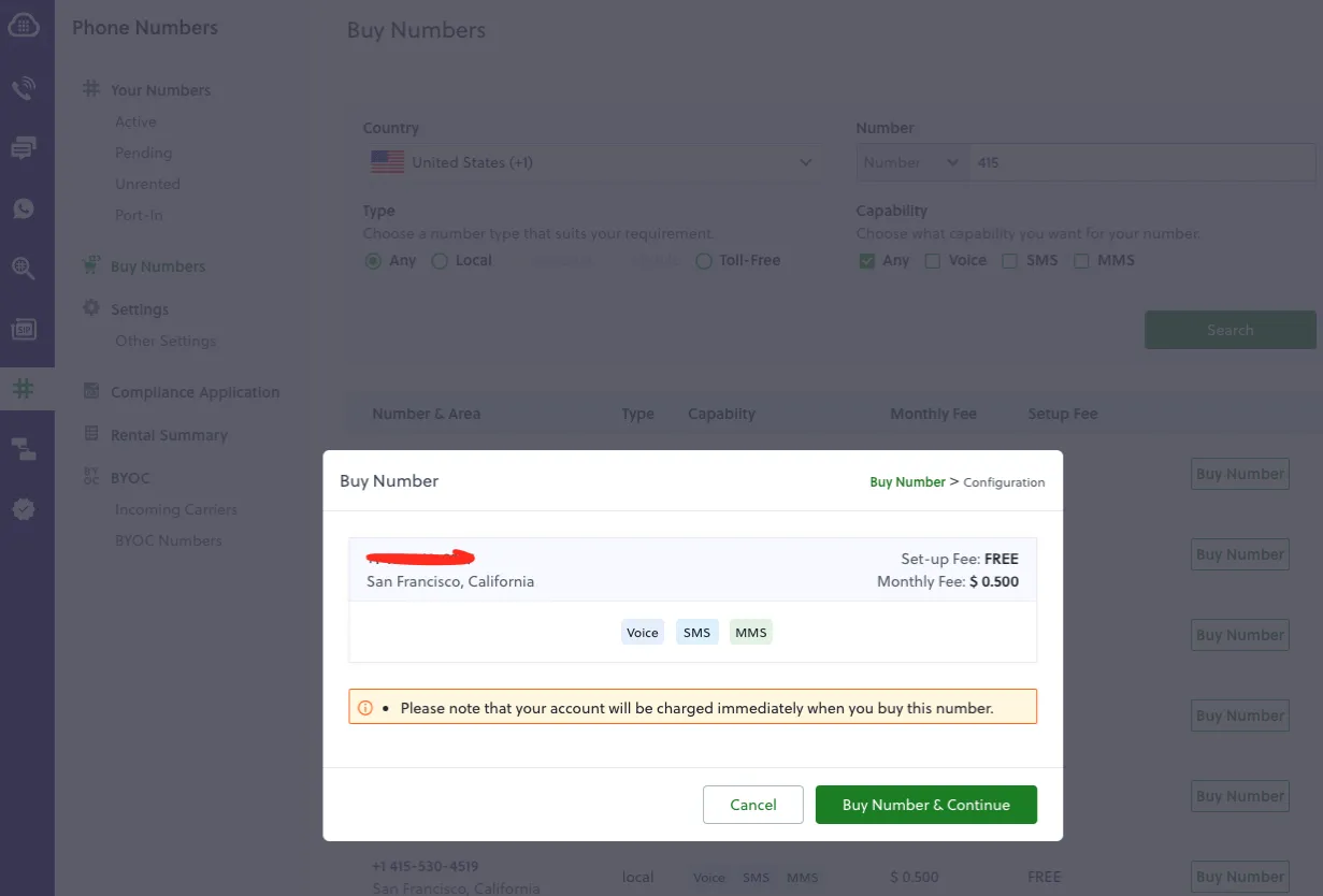 Buy Phone Number