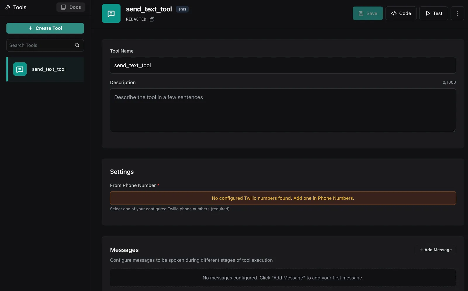 SmsSendTool